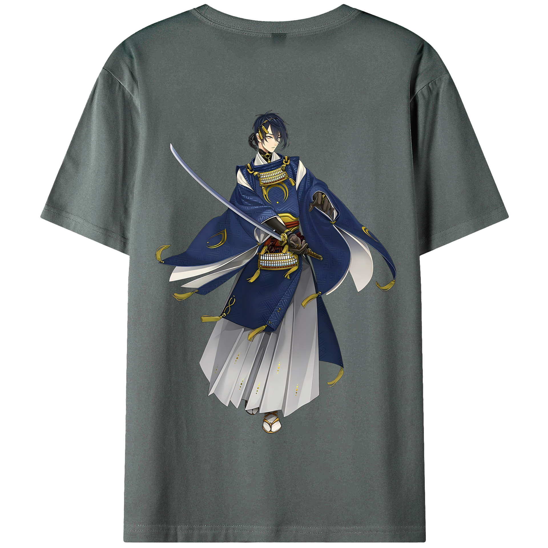 （画像用） 刀剣乱舞 Touken Ranbu 綿100％半袖Tシャツ（背面プリント）